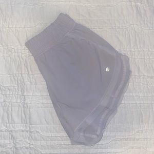 Lavender sport shorts